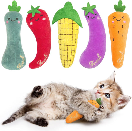 Catnip Toys, Cat Toys, Cat Toys for Indoor Cats, Catnip Toys for Cats, Cat Toys with Catnip, Interactive Cat Toy, Cat Chew Toy, Cat Pillow Toys, Cat Toys for Kittens Kitty