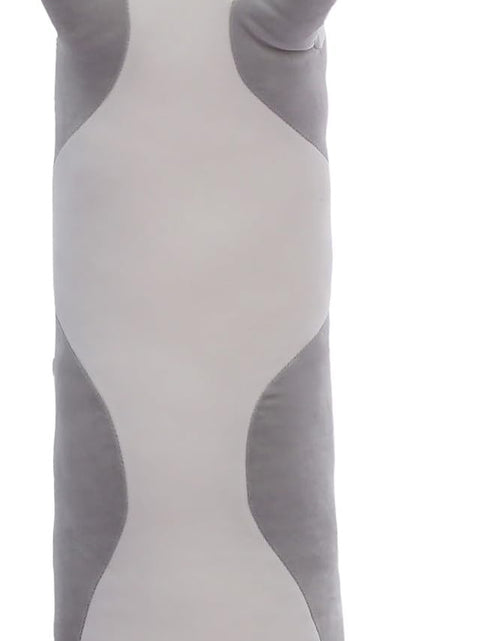 Load image into Gallery viewer, Cat Soft Pillow Plush Long Throw Sleeping Pillow Cotton Kitten Pillow Cuddly Stuffed Cute Plush Doll Gift for Girlfriend (Gray, 19.7Inch)

