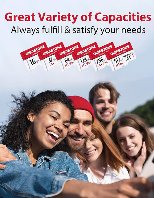 Load image into Gallery viewer, 128GB 2-Pack Micro SD Card, Camera Plus, Gopro, Action Camera, Sports Camera, High Speed 100Mb/S, 4K Video Recording, Micro SDXC UHS-I A1 V30 U3 Class 10
